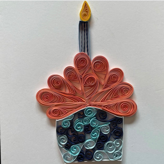 Handmade Greeting Card – Elegant & Unique Paper Art